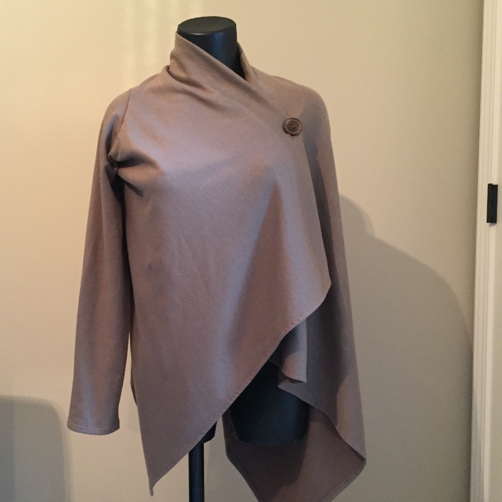 Soft Taupe Cardigan